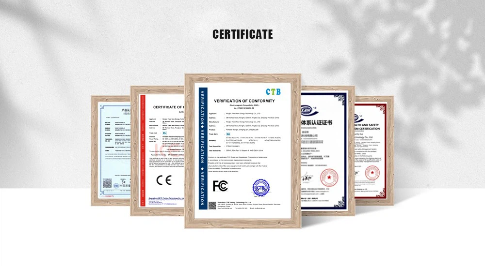 11KW AC EV Charger certification 11KW AC EV Charger certification