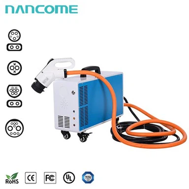 Przenośna szybka ładowarka EV DC